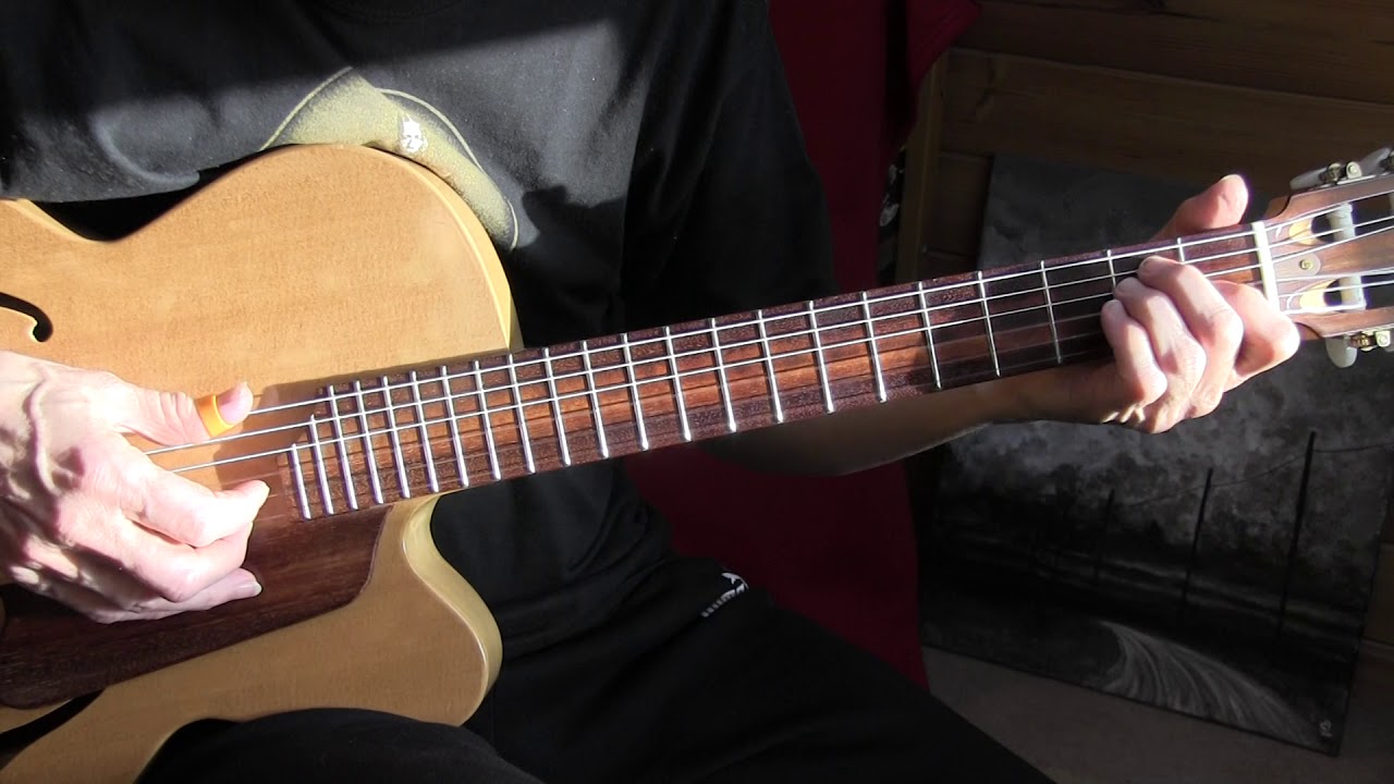 Look Down The Road Fingerpicking Blues Lesson TAB avl YouTube