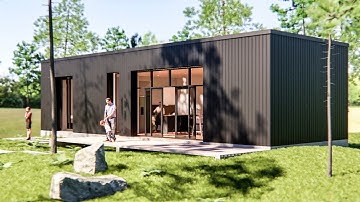 Enscape for SketchUp -  Tutorial Tiny House 3D Model & Rendering | Enscape 2.6 [16/100]