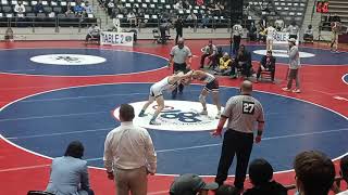 Arkansas High School  State Wrestling Tournament 2021 Championship Match 132lb. - Meinshu Jiang
