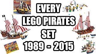 EVERY LEGO PIRATES SET EVER (LEGO PIRATES HISTORY)