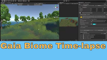 Timelapse : Creating a Gaia Biome with Illustrated Nature