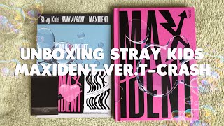*:･ﾟ💓эмоциональная распаковка альбома Stray kids Maxident (T-Crush) | unboxing stray kids album*:･ﾟ