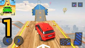 Car Games - Crazy Car Stunts - Impossible Car Stunt - Mega Ramp Car Stunt - Android & ios Gameplay