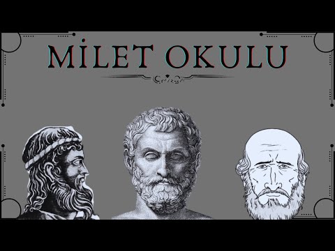 Milet Okulu (Thales, Anaksimandros, Anaksimenes) FELSEFE TARİHİ