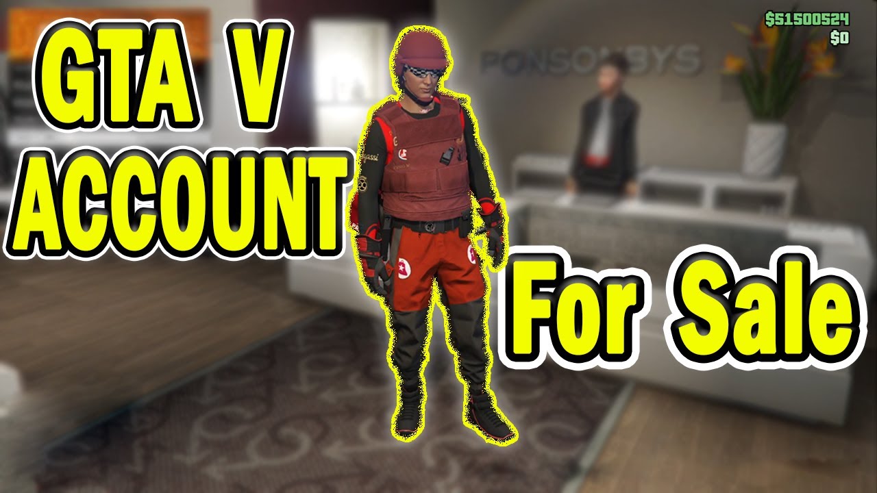 SOLD GTA V PS4 Starter Account For Sale 2021 YouTube 
