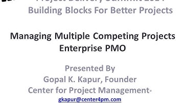 2014 Project Delivery Session 08 Project Management Part 2 - A PSP Forum