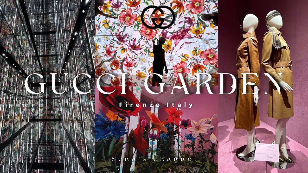 【Gucci Garden】フィレンツェ🇮🇹限定！102年の歴史を巡る体験型エキシビション 🦋~Gucci Visions 2023~