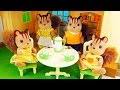 Белочки Sylvanian Families  и их большой дом - Видео для детей с игрушками Сильваниан Фэмилис