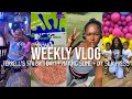 Terrells 5th birt.ay  making slime  silk press at home  mom life  weekly vlog