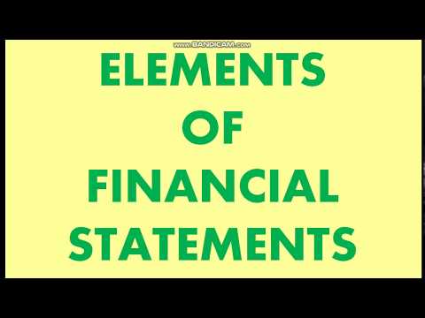 Video: Kokie yra kiekvienos finansinės ataskaitos elementai ir tikslas?