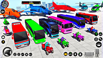 Bus Simulator 3D - Real World Transport Bus Driving 2025 - Bus Game Android Gameplay