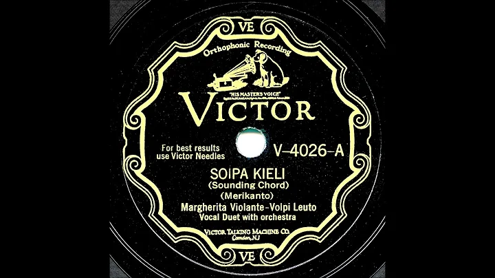 SOIPA KIELI, Margherita Violante ja Volpi Leuto se...
