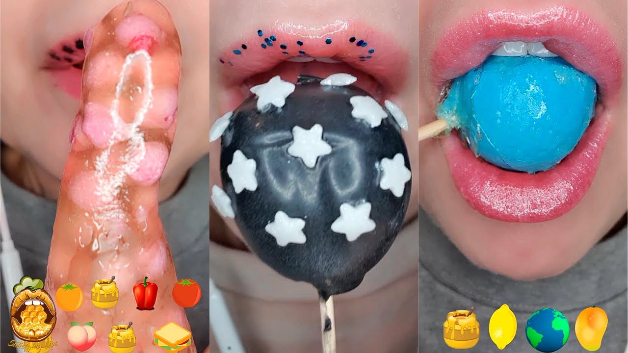 10 Minutes For Sleep Relax Study ASMR Satisfying Eating Sounds Compilation