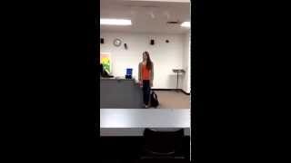 Good example of personal object speech