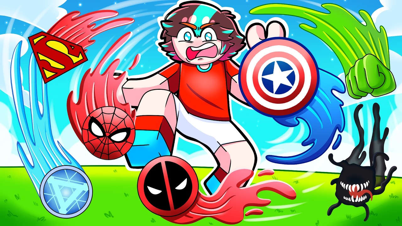 Conseguí TODOS los PODERES de SUPER-HÉROES en Roblox!