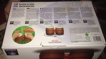 Nostalgamer Unboxes Donkey Konga 1 With Bongo Controller On Nintendo Gamecube PAL Version