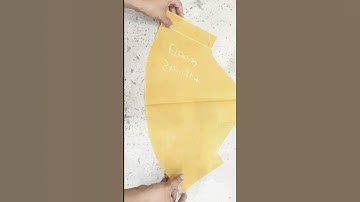 Straight elbow bell sleeve cutting