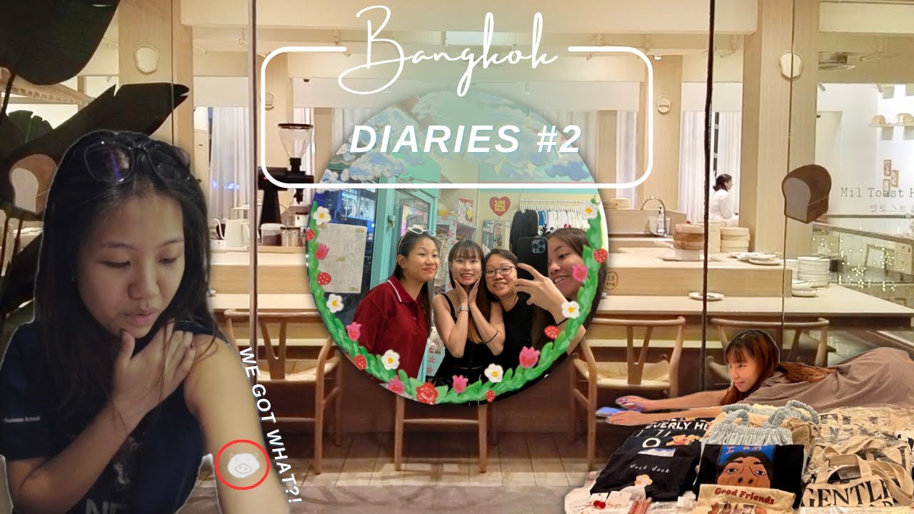 bangkok diaries | siam square shopping + cafe and we got tattoos?!