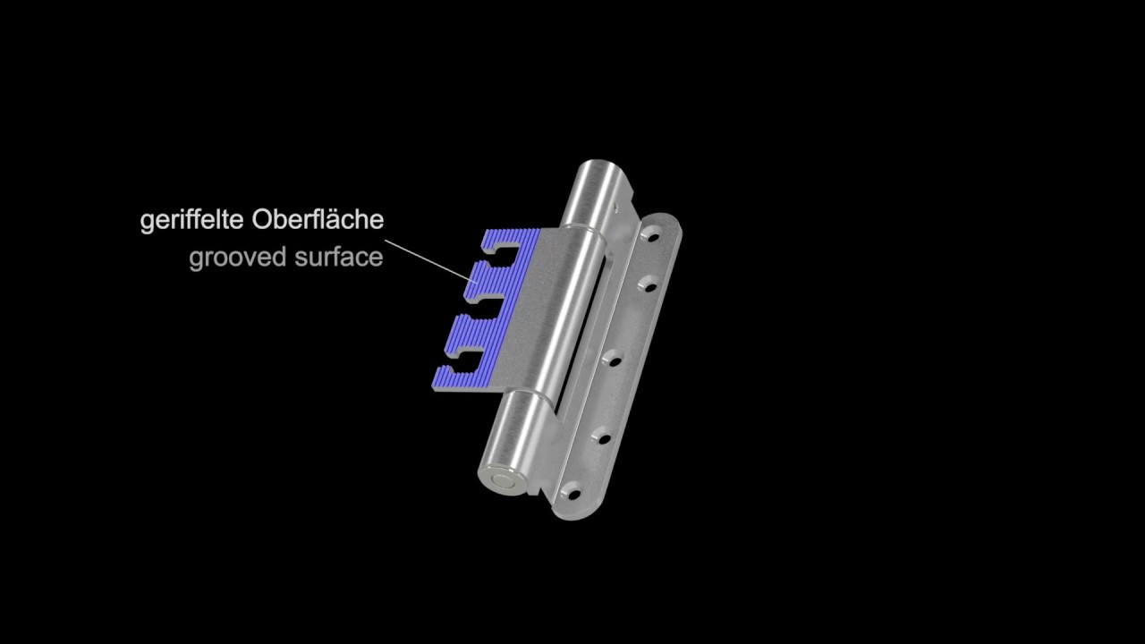 BaSys | OBJECTA 2239/160/56-4 SL mit STV 135/56 3-D - Rollenband für 350 Kilogramm schwere Türen