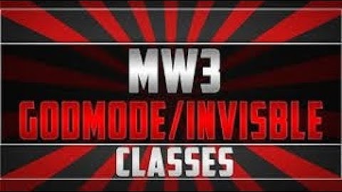 MW3 | God Mode Class Gameplay