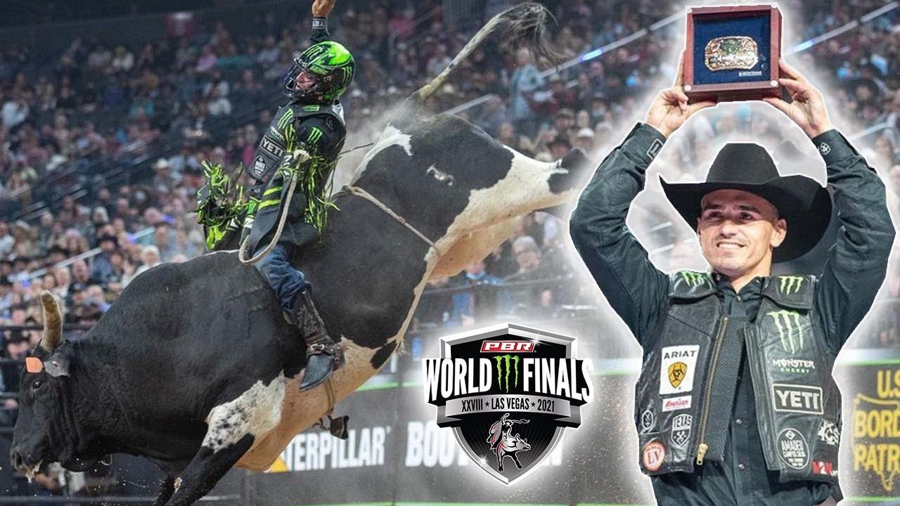 JOSÉ VITOR LEME BI-CAMPEÃO MUNDIAL DA PBR 2021! CONFIRA A ENTREVISTA E AS  MONTARIAS DA FINAL - VEGAS 