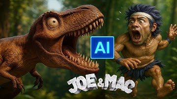 Joe & Mac: Caveman Ninja with AI | All Character Select | in Real Life