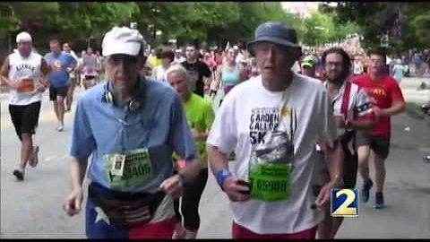 Don McClellan marks 85 years with 5K Walk Run Party