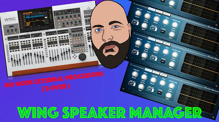 Quick WING Tips - Speaker Manager - No more external processor needed ( Crossover / X-Over )