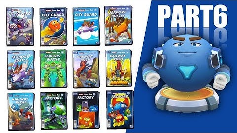 Red Ball Super Run | Walkthroug Just gameplay | Part 6 | Complete All Comic & New character