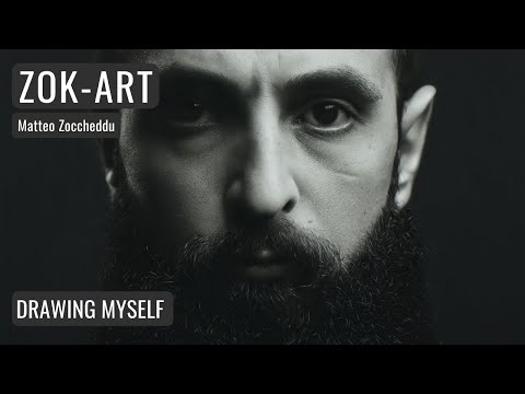 MIRROR - Hyperrealistic Self-Portrait - Time-Lapse video