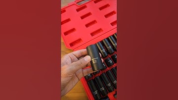 CASOMAN 49pc Impact Socket Set | SAE & Metric for Car Repairs