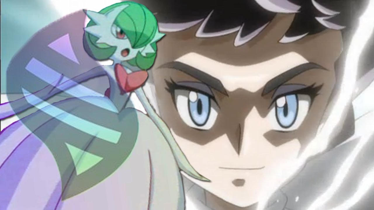 Pokémon the series XY Diantha mega evolves her Gardevoir