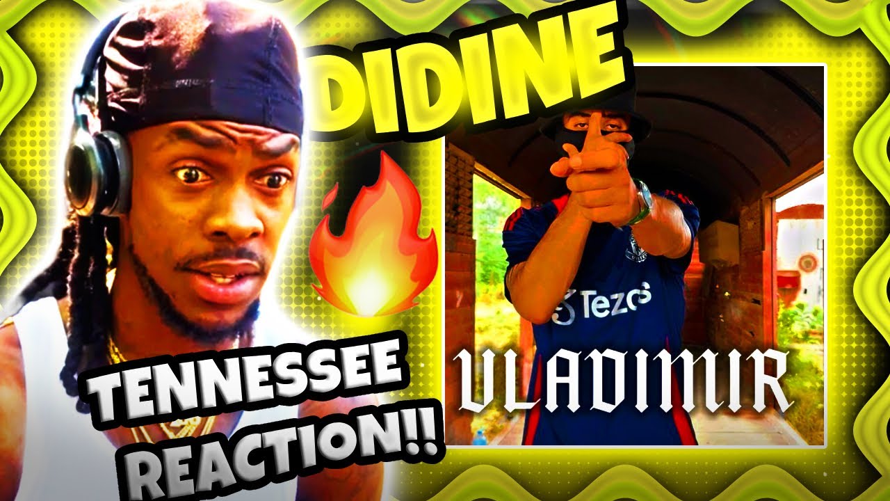 Didine canon 16 - Vladimir beat by MHD(Official Music Video) TENNESSEE REACTION VIDEO