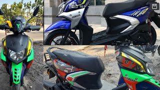 Yamaha Ray Zr 125 Full Body Modification Army Wrap  New Look