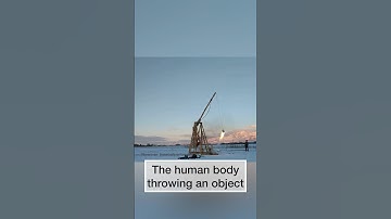 The human body throwing an object #Trebuchet