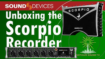 Sound Devices Scorpio Unboxing