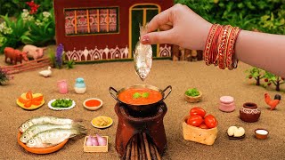 Miniature Fish Kofta Curry Recipe 🐟 Making Fish Kofta Curry In Easy Way | Tiny Foodkey