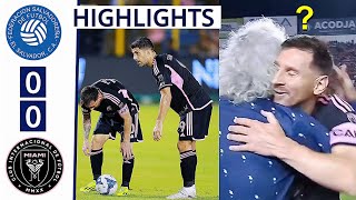Messi Vs El Salvador 🔥 Suarez Debut | El Salvador Vs Inter Miami (0-0) Extended Highlights!