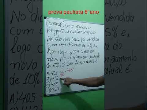 porcentagem através de uma situação problema.