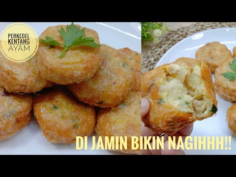 Perkedel Kentang Campur Ayam