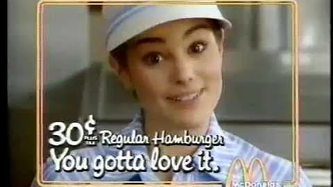 Jami Gertz 1982 McDonald's Commercial