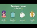 Grammatical gender of Polish nouns