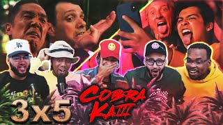 MIGUEL CAN MOVE HIS LEGS AGAIN! Cobra Kai Season 3 Ep 5 Reaction