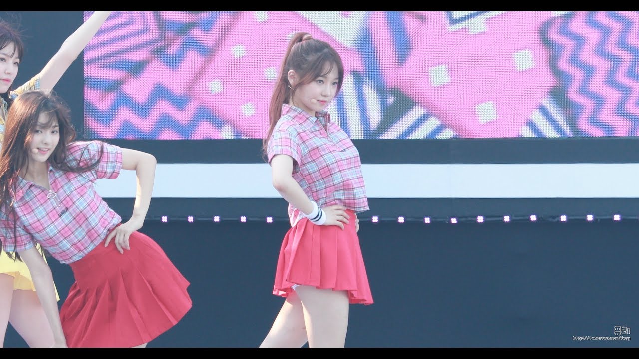 180724 프로미스나인(fromis_9) 노지선 직캠 - Oh! (SBS MTV 더쇼 카메라 리허설)