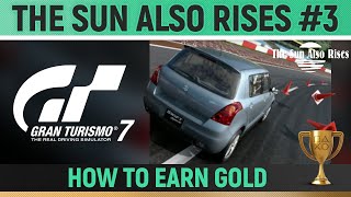 Gran Turismo 7 - Pylon Cone Knockdown 3 - The Sun Also Rises 🏆 How to Earn Gold