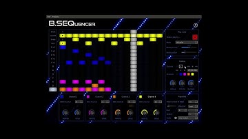 B.SEQuencer Feature Tour - A LV2 Step Sequencer Plugin