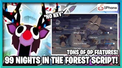 (BEST) 99 NIGHTS IN THE FOREST SCRIPT! 🌳 | *NO KEY* TONS OF FEATURES! 🤩🔥