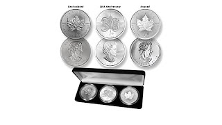 2018 BU 30th Anniversary $5 Canada Silver Maple Leaf 3Co...