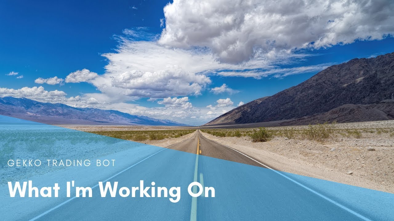 Gekko Trading Bot What I have been working on