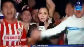 REPORTERA DE FOX SPORT "MARIA FERNANDA MORA"